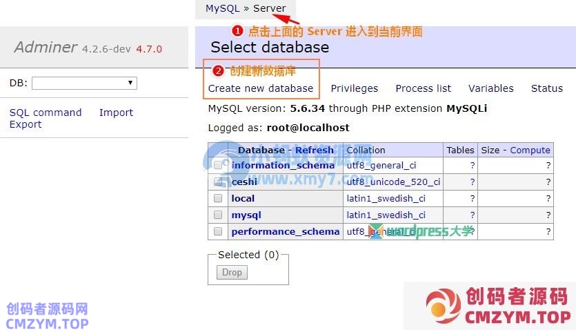 使用Local搭建WordPress本地运行环境:管理数据库 使用Local搭建WordPress本地运行环境:管理数据库