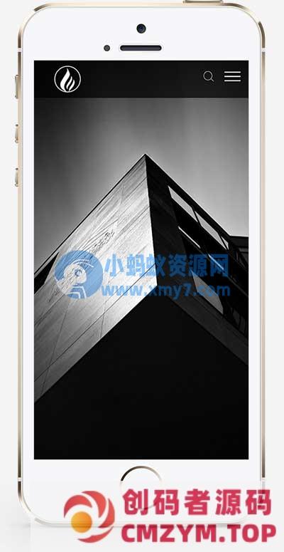 (自适应手机端)响应式装修设计公司网站源码 室内建筑设计工程公司网站pbootcms模板
