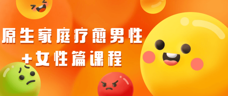 原生家庭疗愈男性+女性篇课程-创码者资源网