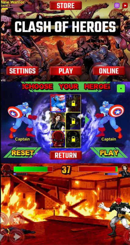 2D格斗游戏 英雄争霸：锦标赛-创码者资源网