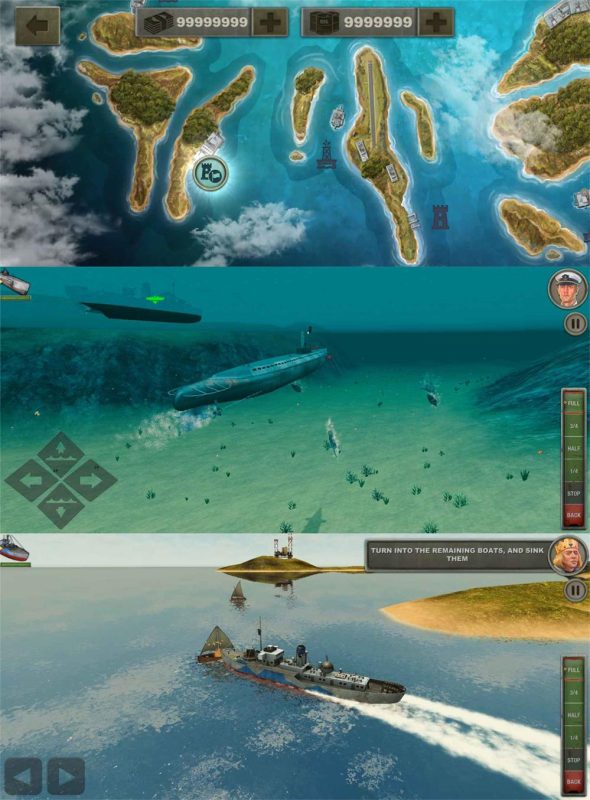 策略经营游戏 敌方水域-创码者资源网