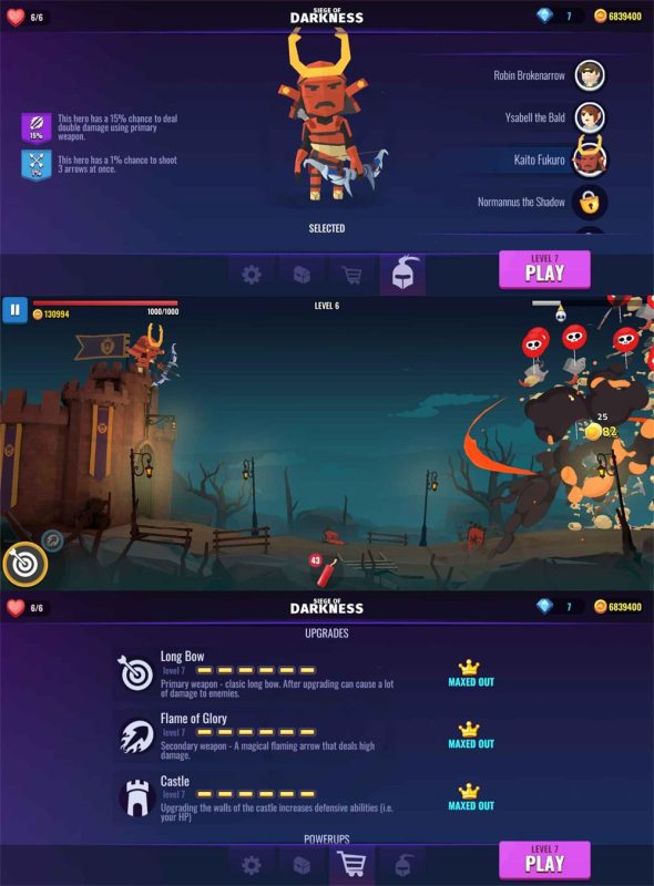 射击塔防闯关游戏 黑暗围困-创码者资源网