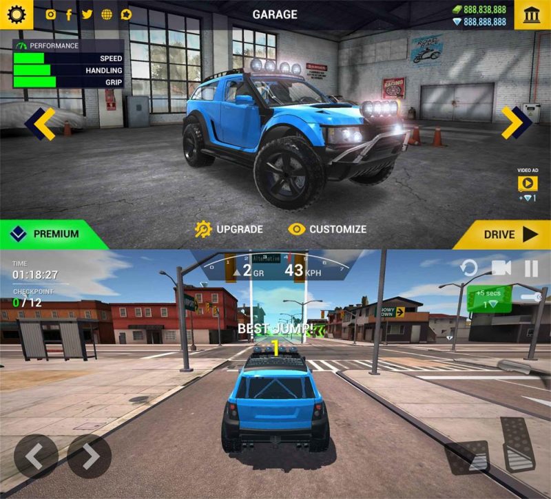 终极越野模拟器 超多车型选-创码者资源网