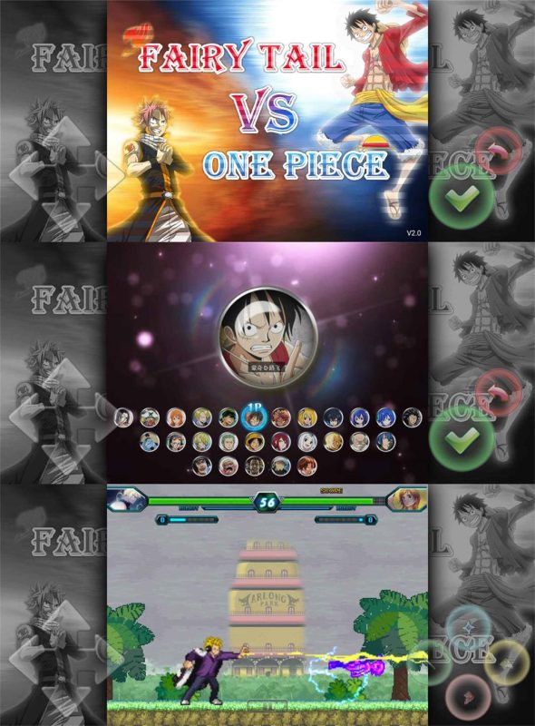 动漫格斗游戏 妖尾VS海贼王-创码者资源网