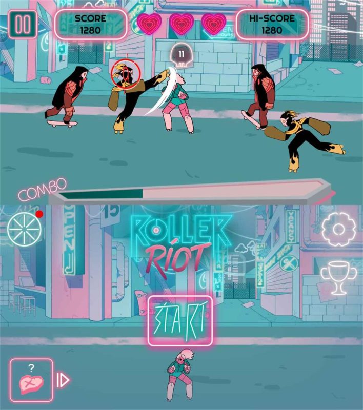 横版格斗游戏 滚轴暴动-创码者资源网