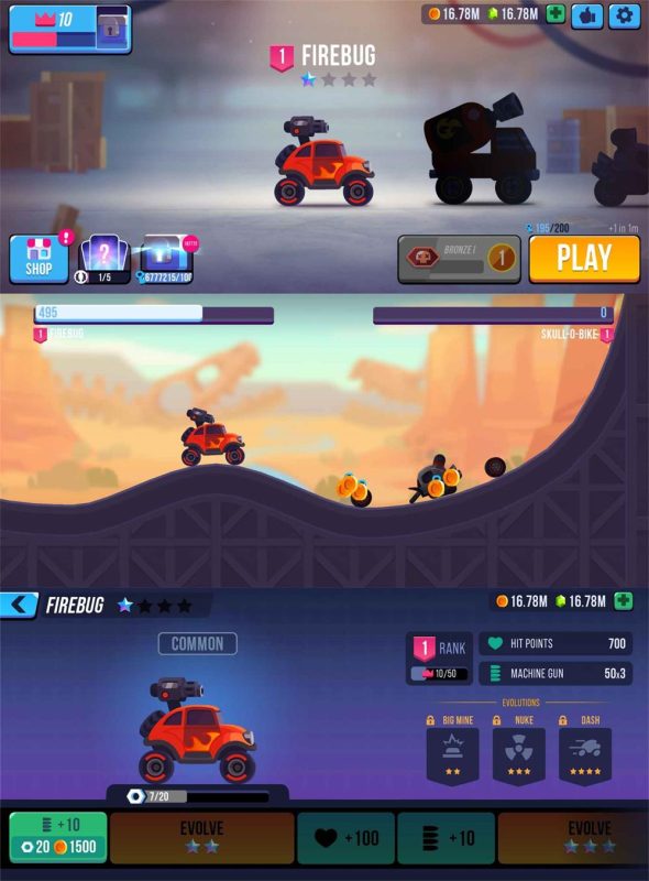 魔性闯关射击游戏 动力机械-创码者资源网