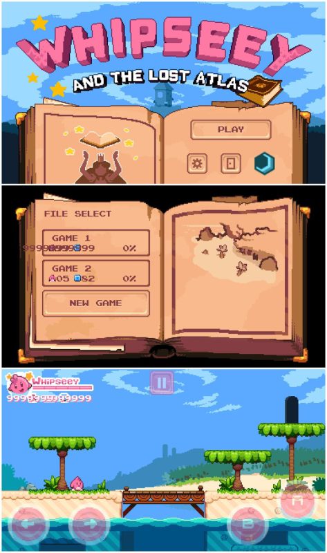 闯关游戏 维普西和失落的地图集-创码者资源网