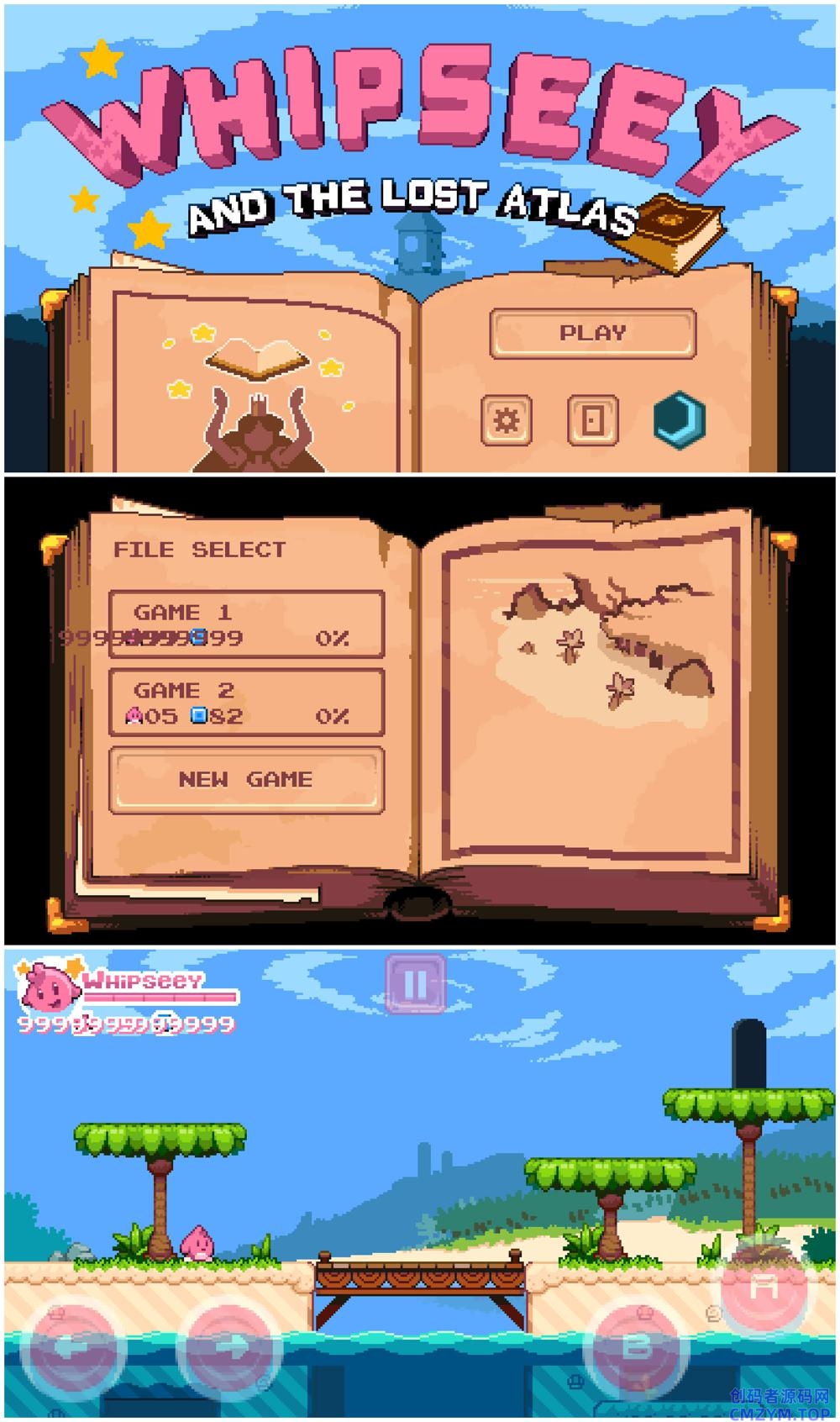 闯关游戏 维普西和失落的地图集-创码者资源网