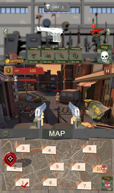 第一人称射击游戏 僵尸大战-创码者资源网