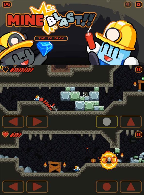 休闲闯关探险游戏 爆炸啊-创码者资源网