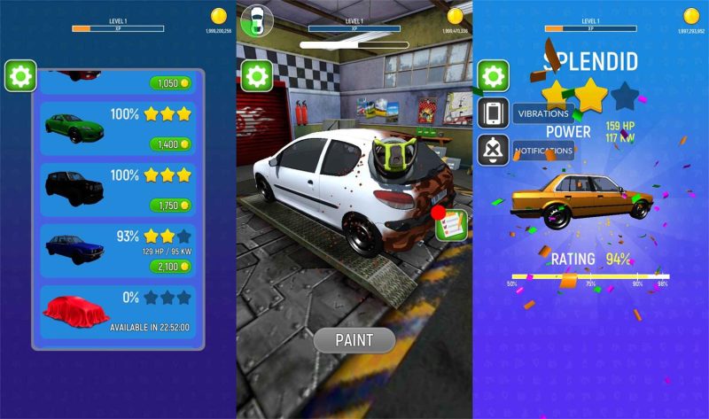 汽修模拟游戏 汽车修理工-创码者资源网