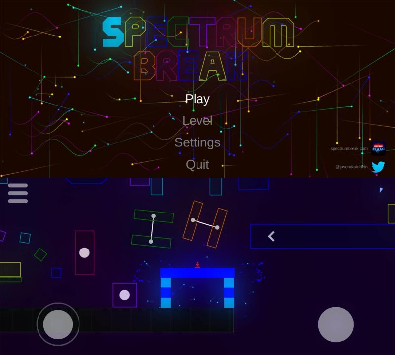 动作闯关游戏 光谱碰撞者-创码者资源网