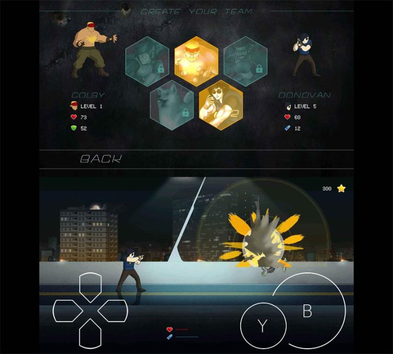 横版2D格斗闯关游戏 过肩摔-创码者资源网