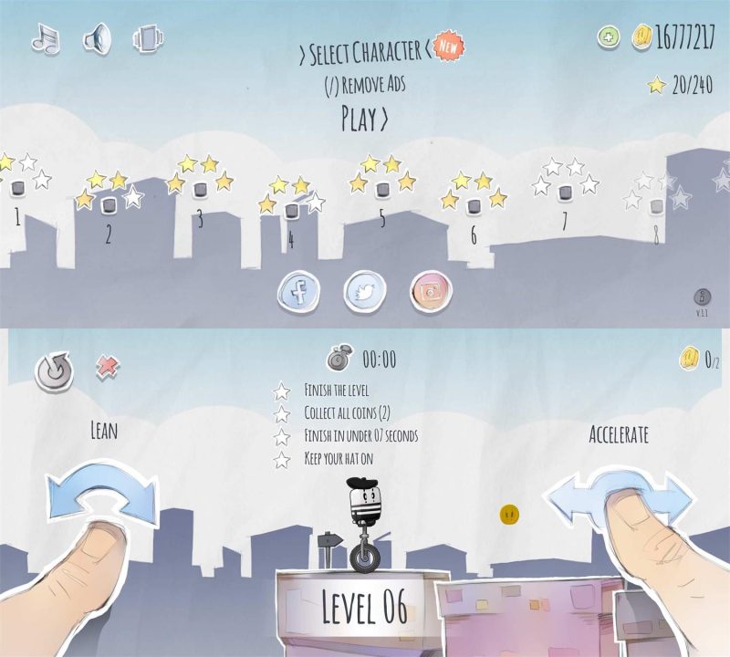 娱乐IO闯关游戏 独轮先生-创码者资源网