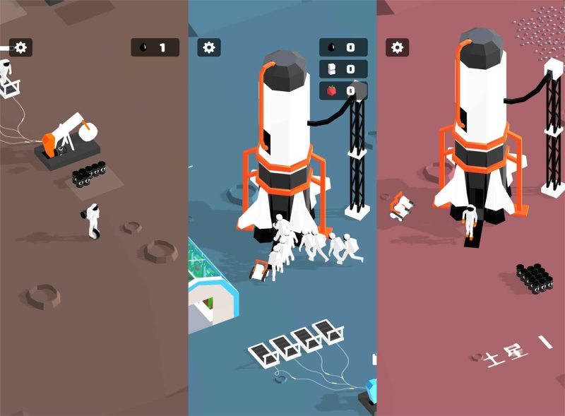 经营策略游戏 登月探险家-创码者资源网