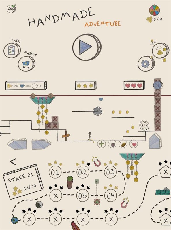 休闲闯关游戏 障碍之王-创码者资源网