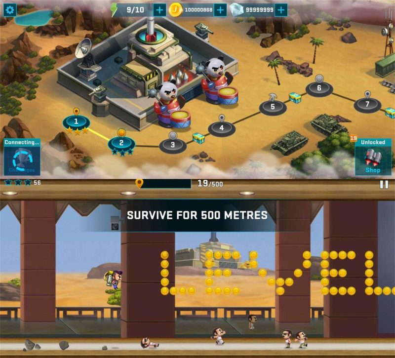 经典闯关游戏 疯狂喷气机-创码者资源网