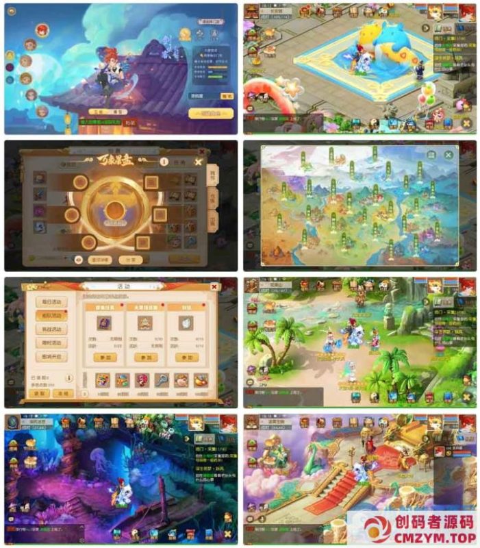 MT3换皮MH【浮生若梦星盘】最新整理单机一键即玩镜像端+Linux手工服务端+安卓苹果双端+GM后台+详细搭建教程+全套源码-创码者资源网