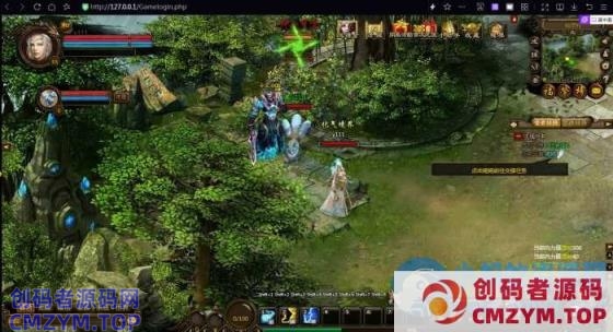 典藏奇幻页游【倩女无双OL】最新整理Win一键服务端+邮件后台-创码者资源网