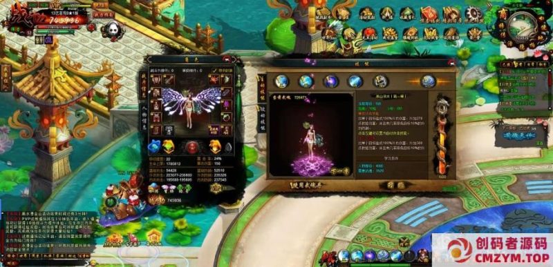 白蛇传一键端免虚拟机电脑架PC网页游戏单机非联网页游-创码者资源网