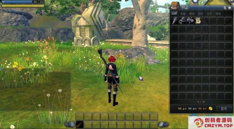 游蝶喵娘整理分享Z骑兵RaiderZ单机完整5职业任务内置GM刷武器装备-创码者资源网