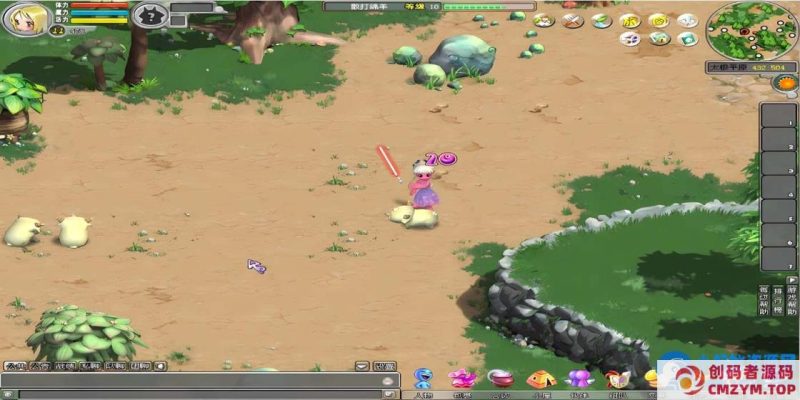 梦幻国度一键游戏端/配套客户端/GM工具/教程-创码者资源网