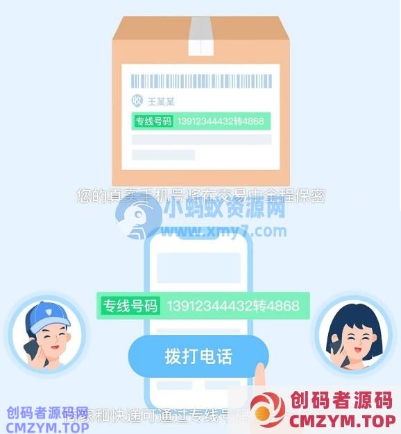 淘宝商家再也看不到客户手机号了-创码者资源网