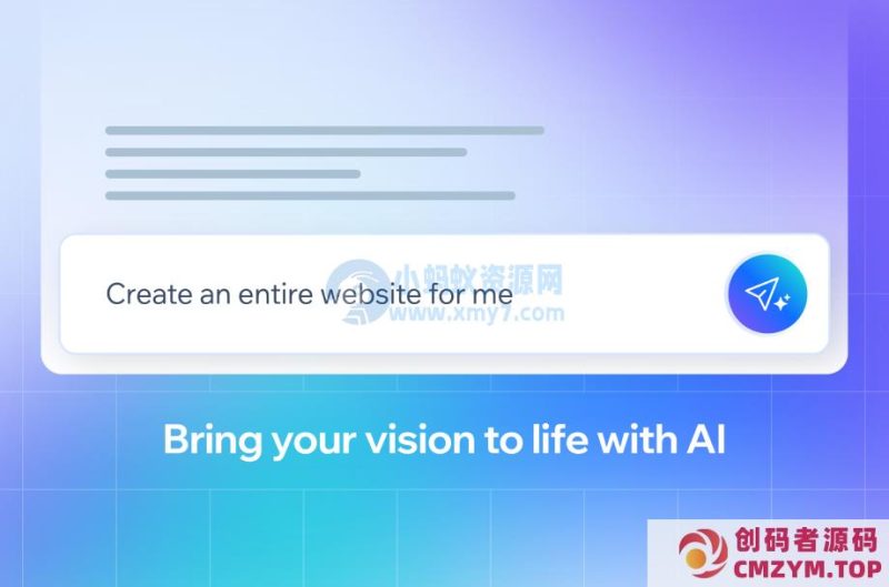 Wix 推出 AI 网站生成器，只需输入关键词即可构建整个站点-创码者资源网