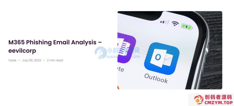 黑客滥用 Glitch 平台散布钓鱼邮件，试图骗取 Microsoft 365 账号-创码者资源网