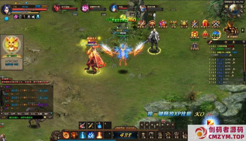 稀有精品页游【魔域世界三职业完整版】最新整理单机一键即玩镜像端+Linux手工服务端+网页商城+GM后台-创码者资源网