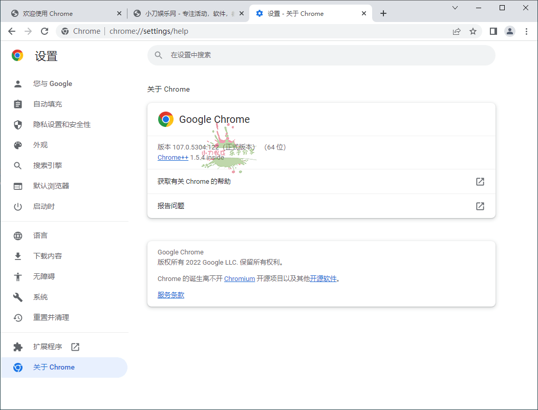 Google Chrome 140.0.7339.186便携增强版-创码者资源网