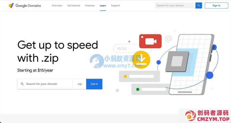 安全专家提醒：警惕欺诈者使用谷歌 .zip 和 .mov 域名进行网络钓鱼-创码者资源网