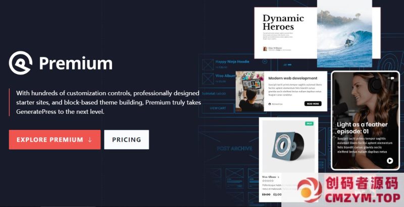 GeneratePress v2.4.0 （GP Premium）破解版下载-创码者资源网