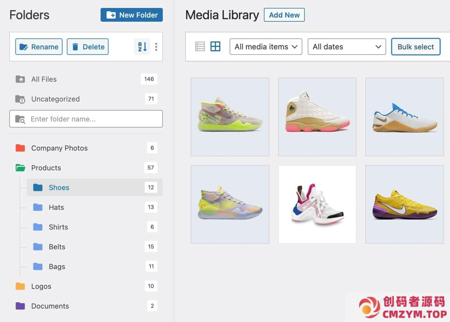 WordPress 媒体库文件夹管理插件 FileBird Pro v6.0.8 破解版下载-创码者资源网