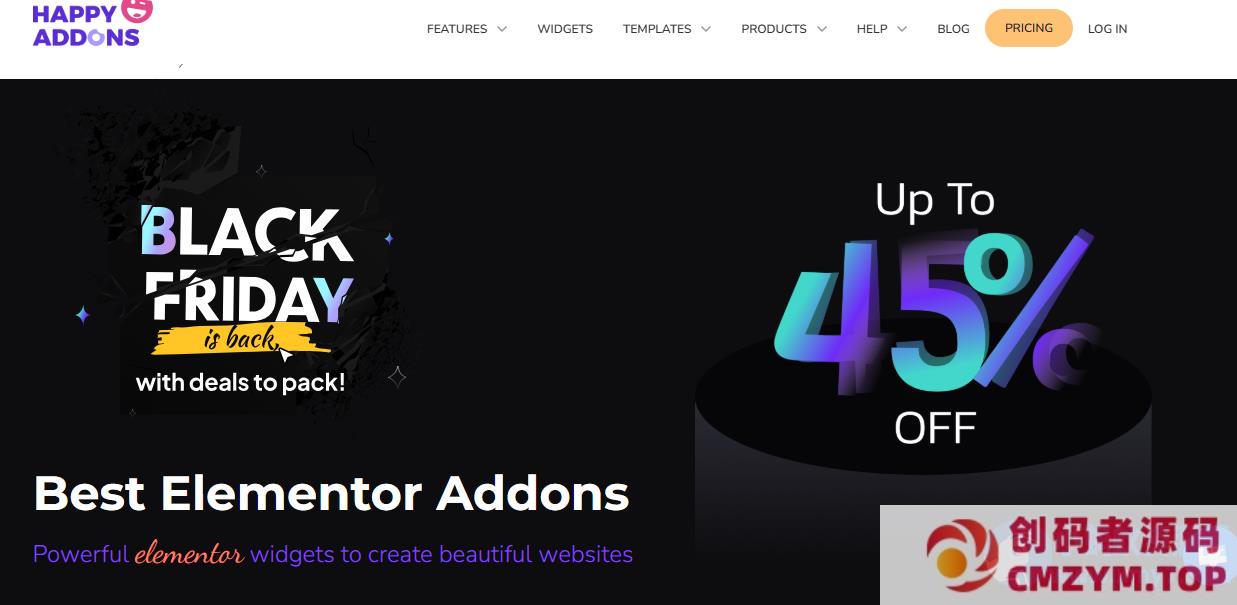 WordPress插件–Elementor页面模板扩展 Happy Elementor Addons 3.16.5+Pro v2.19.1-创码者资源网