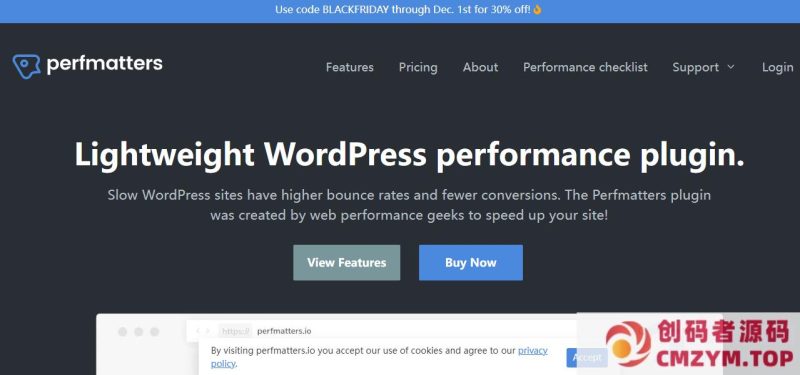WordPress性能优化插件–Perfmatters v2.4.5 破解版下载-创码者资源网