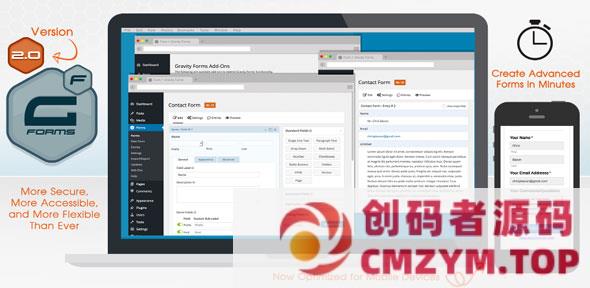 WordPress 表单插件–Gravity Forms v2.9.11 破解版下载-创码者资源网