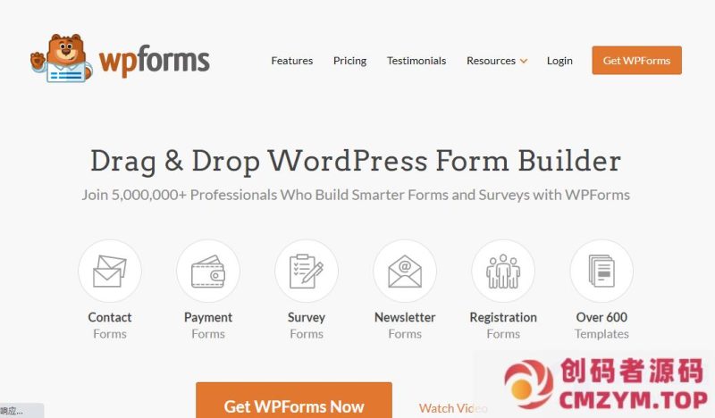 WordPress 表单插件–WPForms Pro v1.9.6.2 破解版下载-创码者资源网