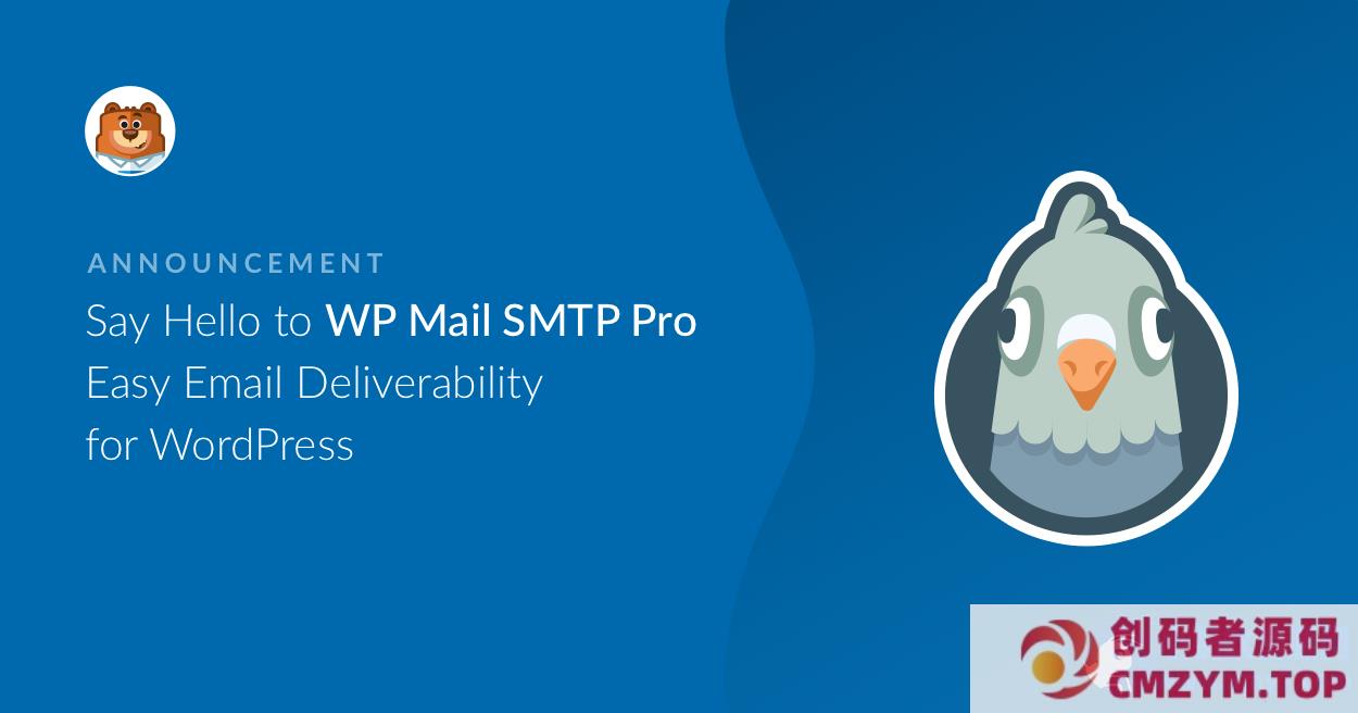 WordPress邮箱插件–WP Mail SMTP Pro v4.5.0 破解版下载-创码者资源网