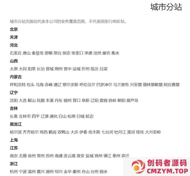 pbootcms多城市分站插件-创码者资源网