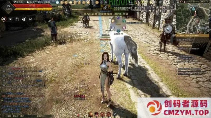 夜雨黑色沙漠 3506 体验：人鱼女海盗角色 + 真端虚拟机一键端-创码者资源网