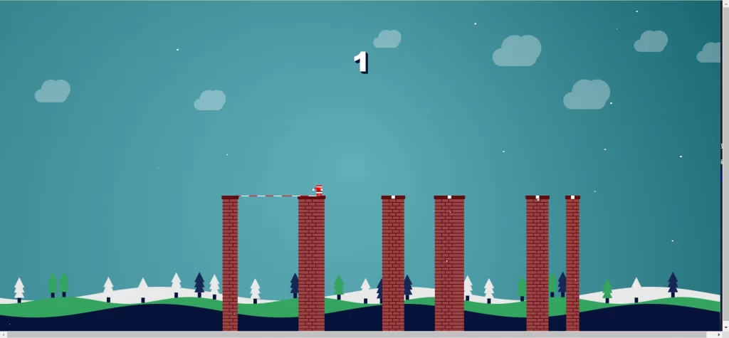 圣诞老人过悬崖游戏HTML小游戏源码-创码者资源网