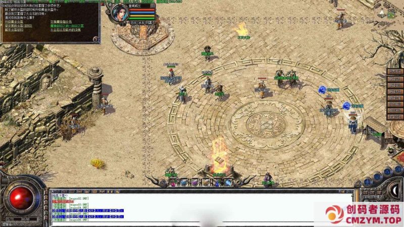 [特色复古] 昸天185仿盛大+巅峰假人+英雄合击，非高清版本-创码者资源网