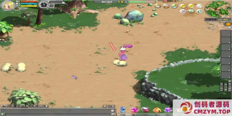 梦幻国度一键游戏端/配套客户端/GM工具/教程-创码者资源网