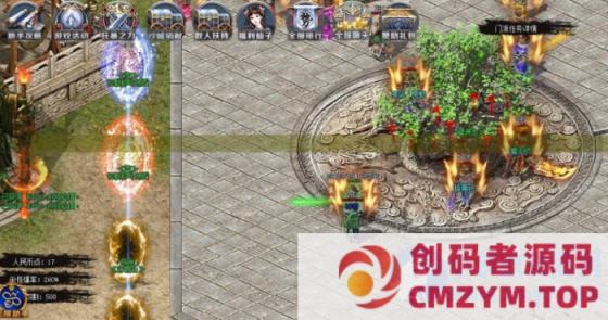 图片[2]-[微变版本] 雷霆二合一，单职业无限合成！两个版本！附带简易架设攻略！-GOM精修-创码者资源网