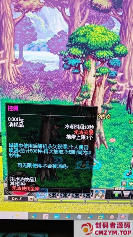 DNF单机版微改70级怀旧完整版还原真实爆率低级深渊真紫装备词典-创码者资源网