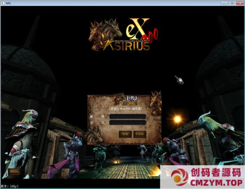 经典怀旧 2.5D 奇迹端游 – 怀旧奇迹 S6EP3-Win 一键端 + GM 工具 + 教程-创码者资源网