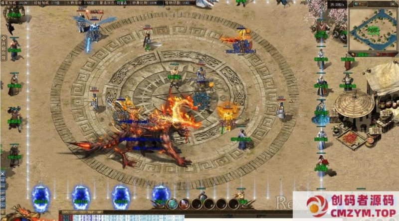 新修复版【11月】顺天沉默 复古玩法三职业传奇画面精美玩法多样-创码者资源网