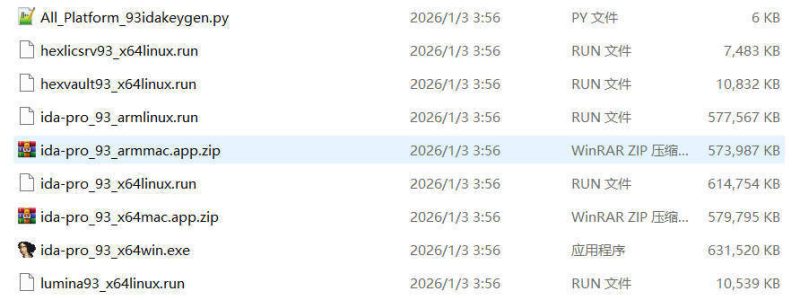 全平台IDA Pro 9.3beta泄露版+注册机-创码者资源网