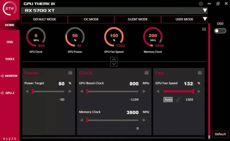 显卡超频GPU Tweak III v2.0.8.5-创码者资源网
